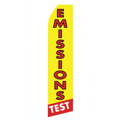 Emissions Test Econo Stock Flag