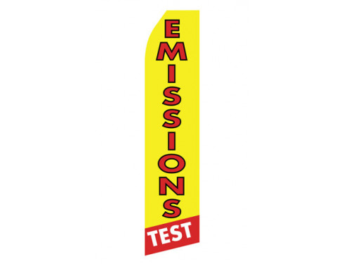 Emissions Test Econo Stock Flag