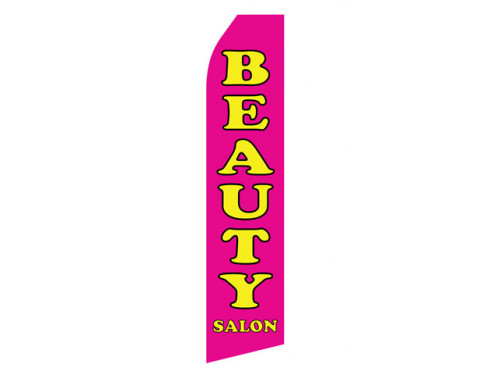 Beauty Salon Econo Stock Flag