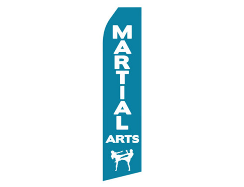 Martial Arts Econo Stock Flag