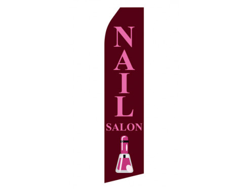 Nail Salon Econo Stock Flag