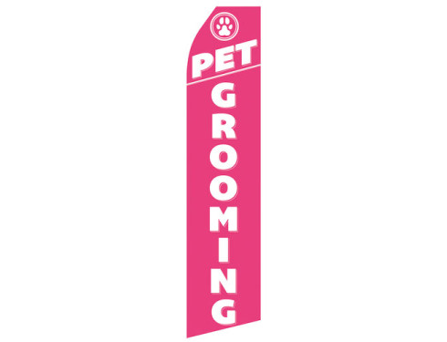 Pet Grooming Econo Stock Flag