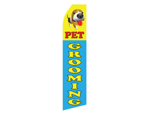 Pet Grooming Econo Stock Flag