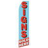 Sign Sold Here Econo Stock Flag