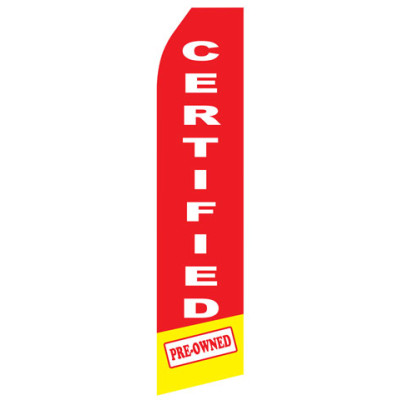 Certified Pre-Owned Econo Stock Flag