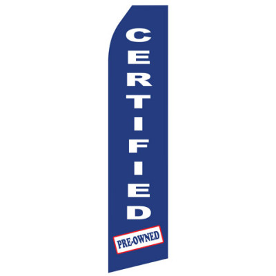 Certified Pre-Owned Econo Stock Flag