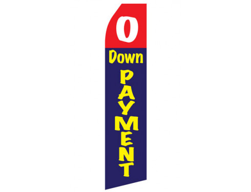 No Down Payment Econo Stock Flag