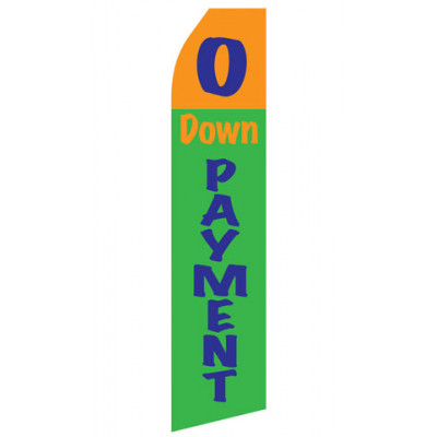 No Down Payment Econo Stock Flag