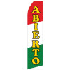 Abierto Econo Stock Flag