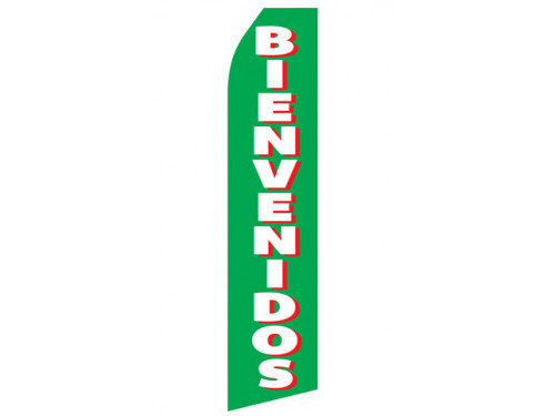 Bienvenidos Econo Stock Flag