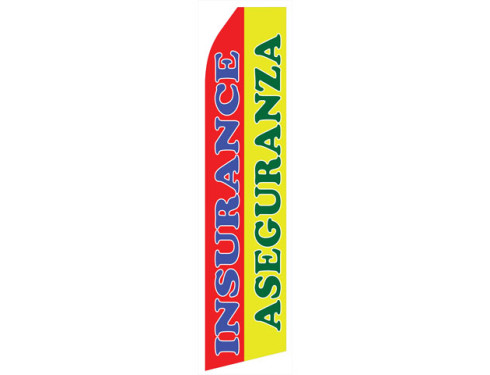 Insurance Aseguranza Econo Stock Flag