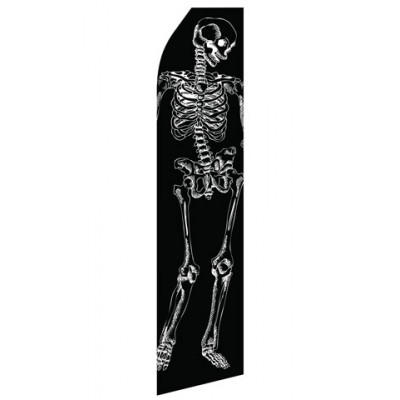 Skeleton Econo Stock Flag