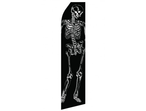 Skeleton Econo Stock Flag