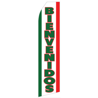 Bienvenidos Econo Stock Flag