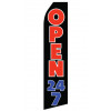 Open 24/7 Econo Stock Flag