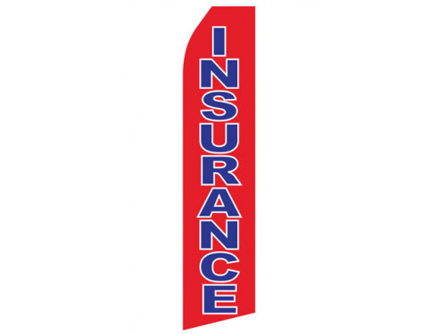 Red Insurance Econo Stock Flag