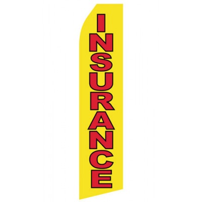 Yellow Insurance Econo Stock Flag