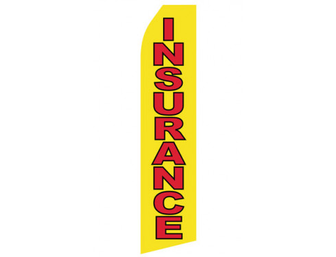 Yellow Insurance Econo Stock Flag