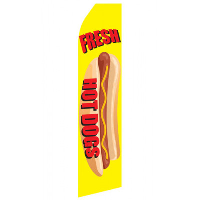 Fresh Hot Dogs Econo Stock Flag