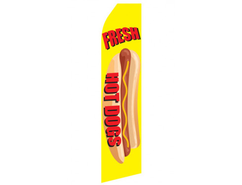 Fresh Hot Dogs Econo Stock Flag