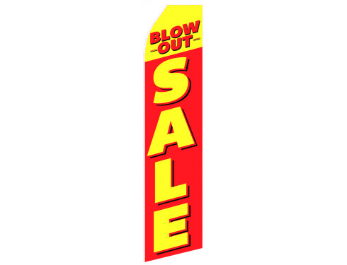 Blow Out Sale Econo Stock Flag