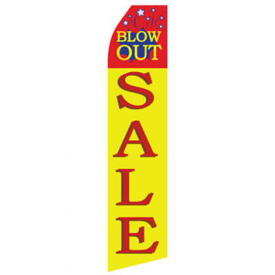 Blow Out Sale Econo Stock Flag