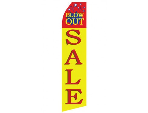 Blow Out Sale Econo Stock Flag