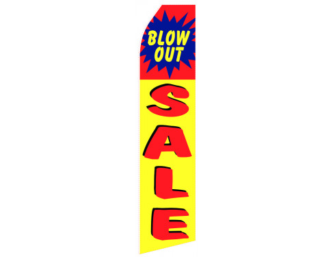 Blowout Sale Econo Stock Flag