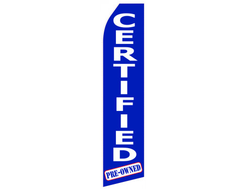 Certified Car Econo Stock Flag