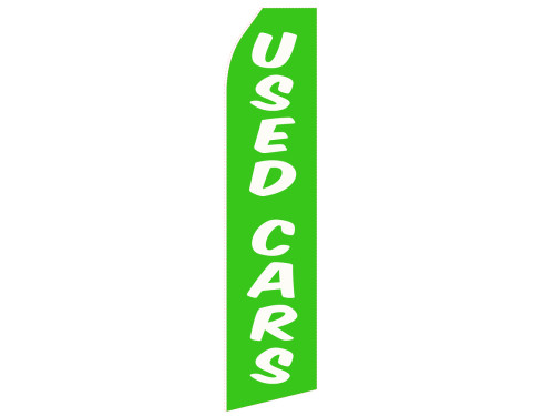 Green Used Car Econo Stock Flag