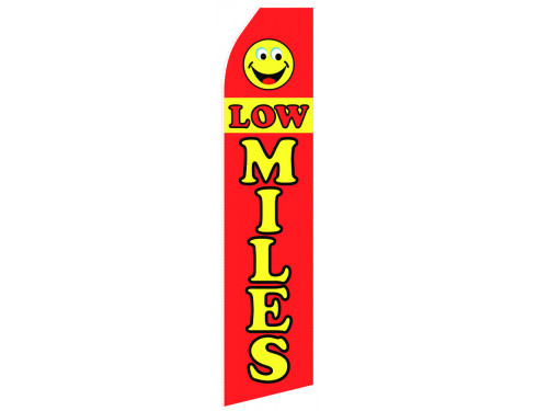 Low Miles Econo Stock Flag