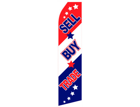 Sell Buy Trade Econo Stock Flag