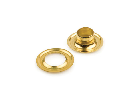 2 Self Piercing Brass Grommets (Stimpson) - 500 set