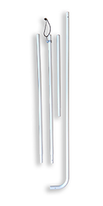 Rectangle Flag Hardware Pole Set