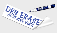 Dry Erase Adhesive Vinyl